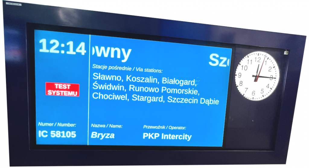 Railway Platform Displays | OPTIMAL CONNECTIVITY | UAE
